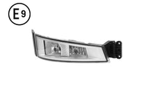 Faro Fendinebbia Destro Base Cromata Cornice Nera Con Luce Supplementare Senza Lampadina (h7 - h1) Omologato - Volvo - FM4 - OE 82140744 - 84186281 - Carrozzeria Truck