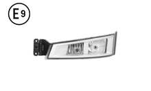 Faro Fendinebbia Sinistro Base Cromata Cornice Nera Con Luce Profondita Senza Lampadina (h7 - h1) Omologato - Volvo - FM4 - OE 21221154 - 22332595 - Carrozzeria Truck