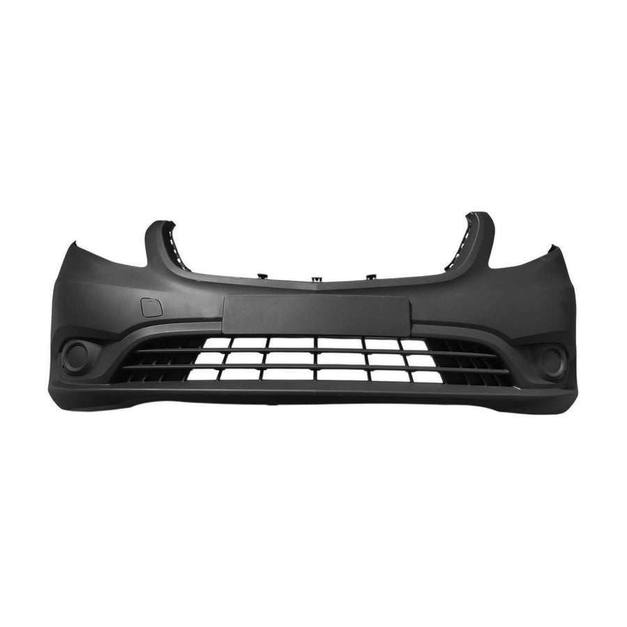 Paraurti Anteriore Grigio Fotoinciso Senza Griglia Con Tappo Gancio Traino - Mercedes - Vito 2015 - OE A44788582009B51