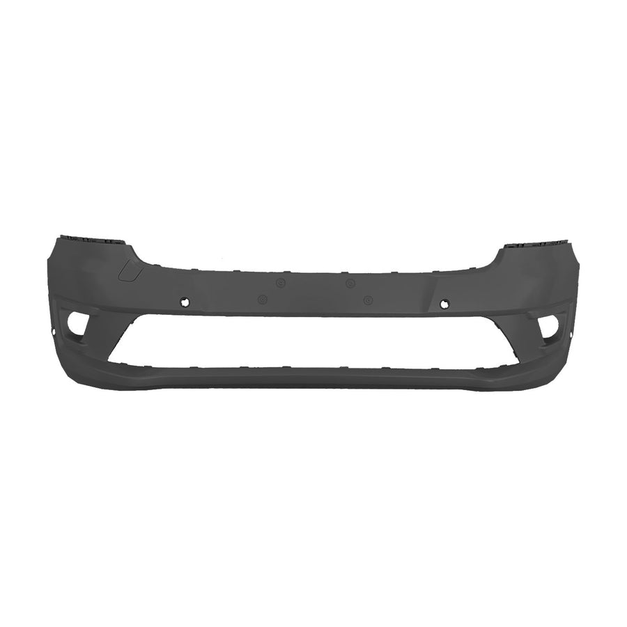 Paraurti Anteriore Nero Con Fendinebbia Con Parkassist (4 Portasensori) Con Tappo Gancio Traino - Ford - Transit Connect 2018 - OE 2330595
