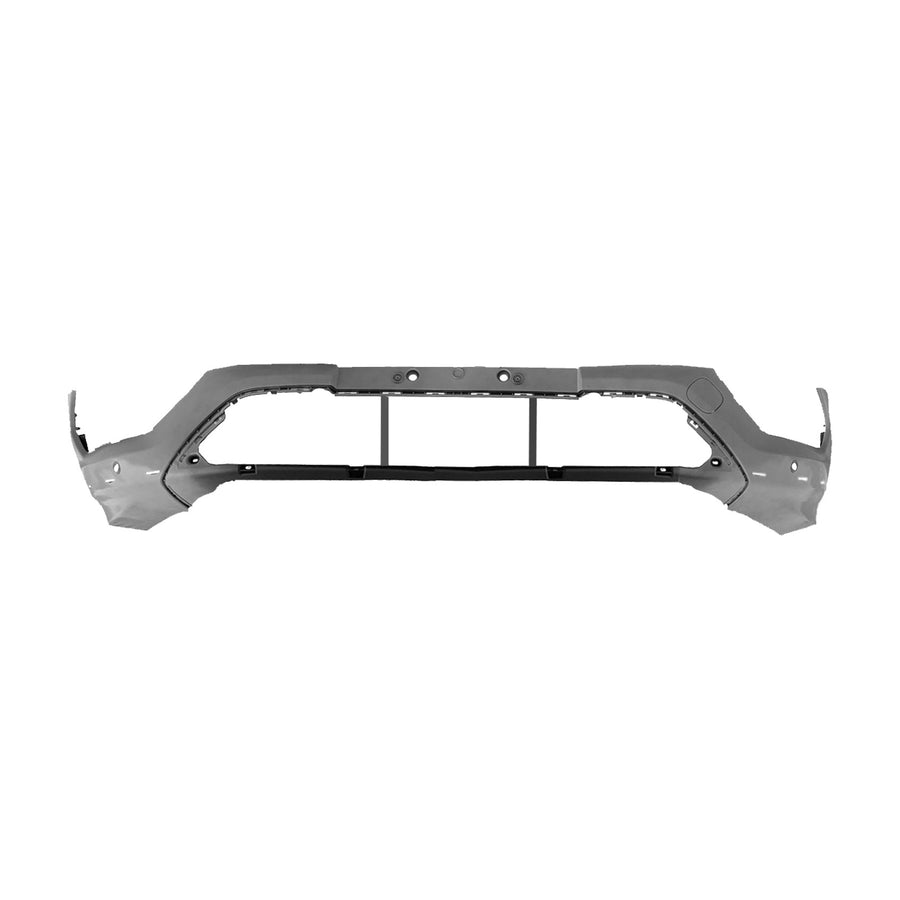 Paraurti Anteriore Inferiore Con Primer Con Parkassist Predisposto Modanature Laterali (2 Portasensori) Con Tappo Gancio Traino - Ford - Transit Custom 2018 - OE 2322594