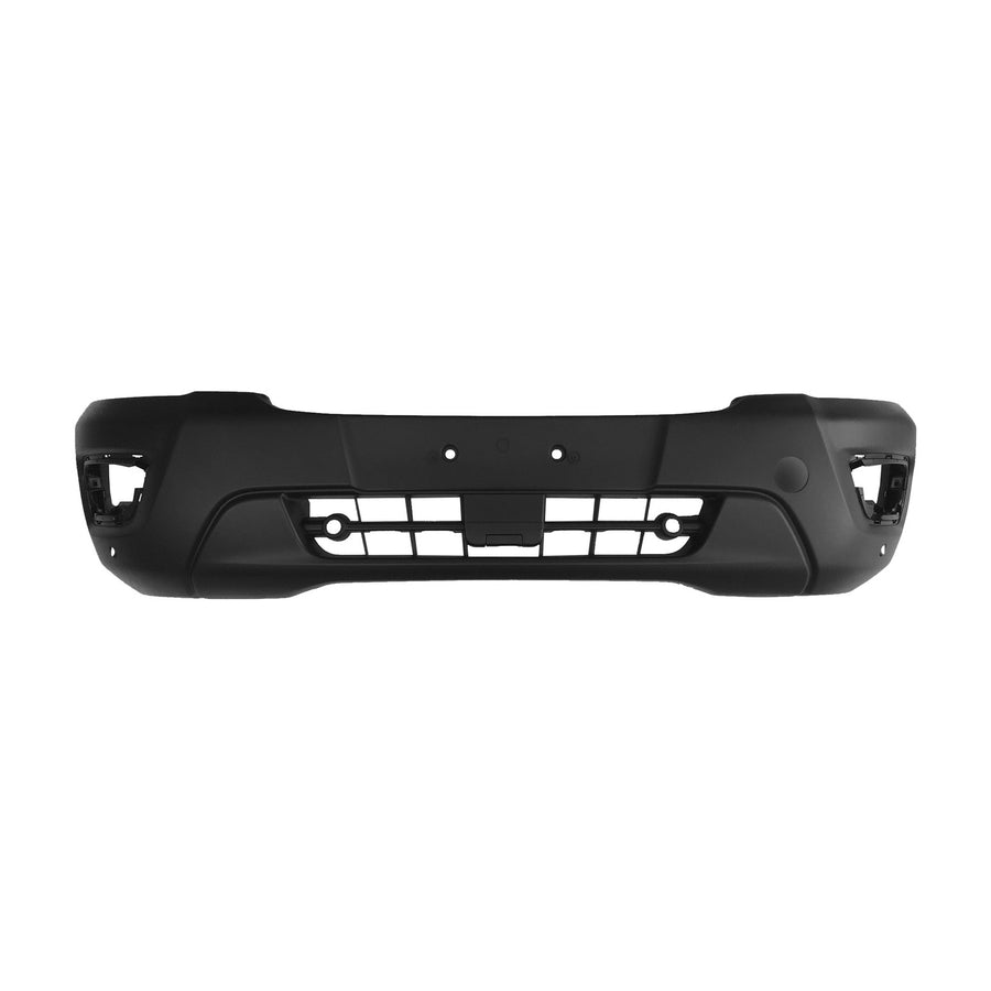 Paraurti Anteriore Nero Con Parkassist (2 Portasensori) Con Tappo Gancio Traino - Ford - Transit 2019 - OE 2404367