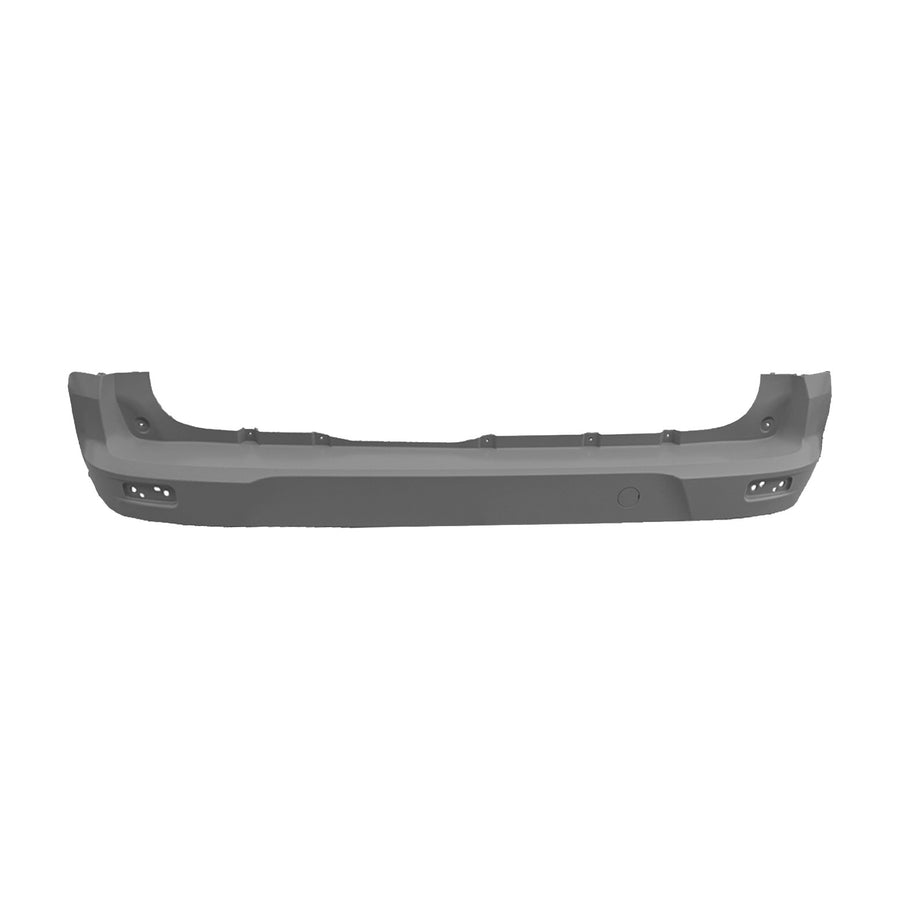 Paraurti Posteriore Grigio Con 6 Tracce Sensori Con Tappo Gancio Traino - Ford - Transit Connect 2013 - OE 1923652
