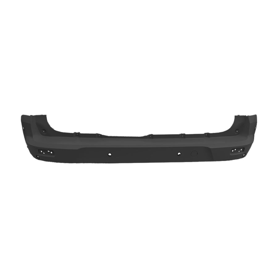 Paraurti Posteriore Nero Con Parkassist E Angolo Morto (6 Portasensori) Con Tappo Gancio Traino - Ford - Transit Connect 2018 - OE  2374032 - 2288166