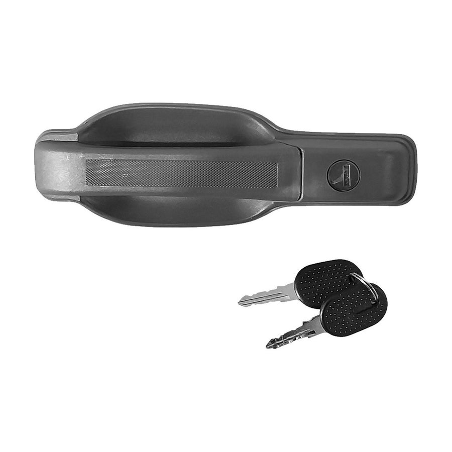 Maniglia Sinistra Con Chiave Grigio - Iveco - Daily 1996 - OE 93936134