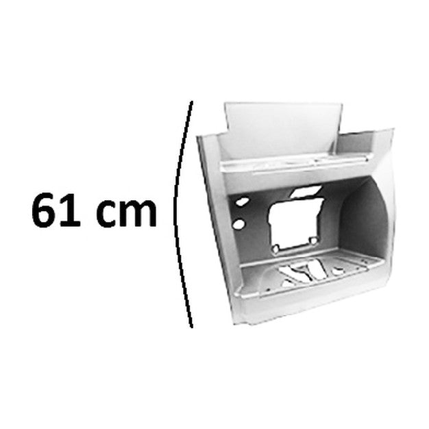 Pedana Sinistra Cabina Larga Alta Smalto Bianco Db9147 - Mercedes - Actros MP4 Cabina Larga - OE  A9606661703 - A9616661601 - 9606661703 - 9616661601