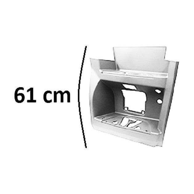 Pedana Destra Cabina Larga Alta Smalto Bianco Db9147 - Mercedes - Actros MP4 Cabina Larga - OE  A9606661903 - A9616661801 - 9606661903 - 9616661801