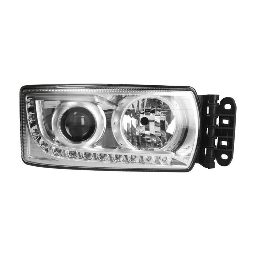 Faro Destro Elettrico Senza Motore Con Convertitore Senza Lampadina (h7-h7-led) Omologato - Iveco - Stralis 2013 Euro 6 - OE 5801745446