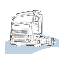 ALZACRISTALLI per VOLVO FH III lato DX 3176542 - Carrozzeria Truck