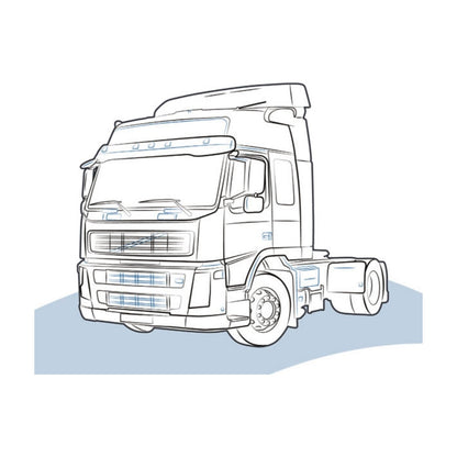 ALZACRISTALLI per VOLVO FM II lato SX 3176541 - Carrozzeria Truck