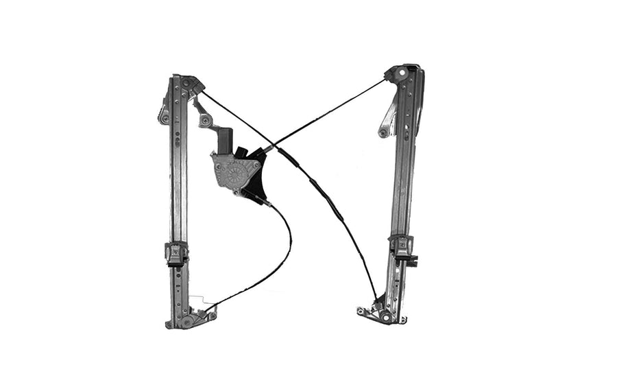 Alzavetro Elettrico Sinistro Con Motore Connettore Rettangolare 6 Pin - Mercedes - Arocs - OE 9607201146 - Carrozzeria Truck