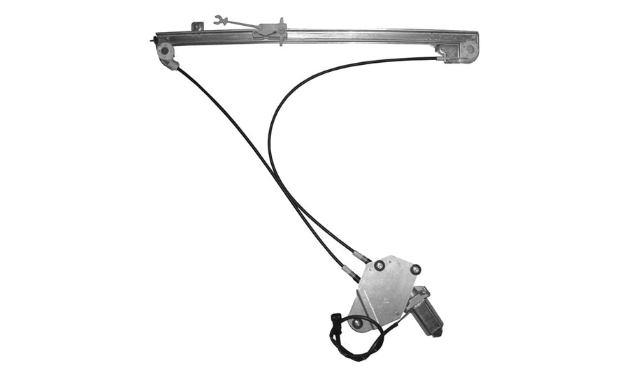 Alzavetro Elettrico Sinistro Con Motore - Iveco - Eurocargo Tector 130E24/180E28 - OE 5801324893 - 504040989 - Carrozzeria Truck