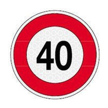 DISCO LIMITATORE DI VELOCITA 40 KM/H 4000.99002 - Carrozzeria Truck