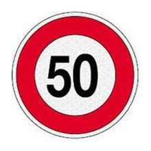 DISCO LIMITATORE DI VELOCITA 50 KM/H 4000.99012 - Carrozzeria Truck