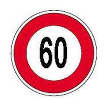 DISCO LIMITATORE DI VELOCITA 60 KM/H 4000.99039 - Carrozzeria Truck