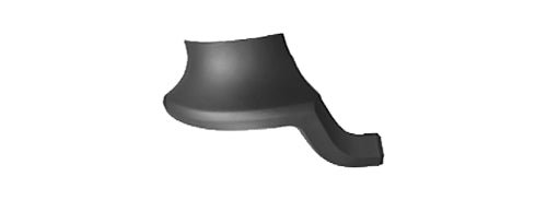 Elemento Superiore Destro Grigio - Mercedes - Actros MP4 Cabina Larga - OE 96088599087G99 - A96088599087G99 - Carrozzeria Truck