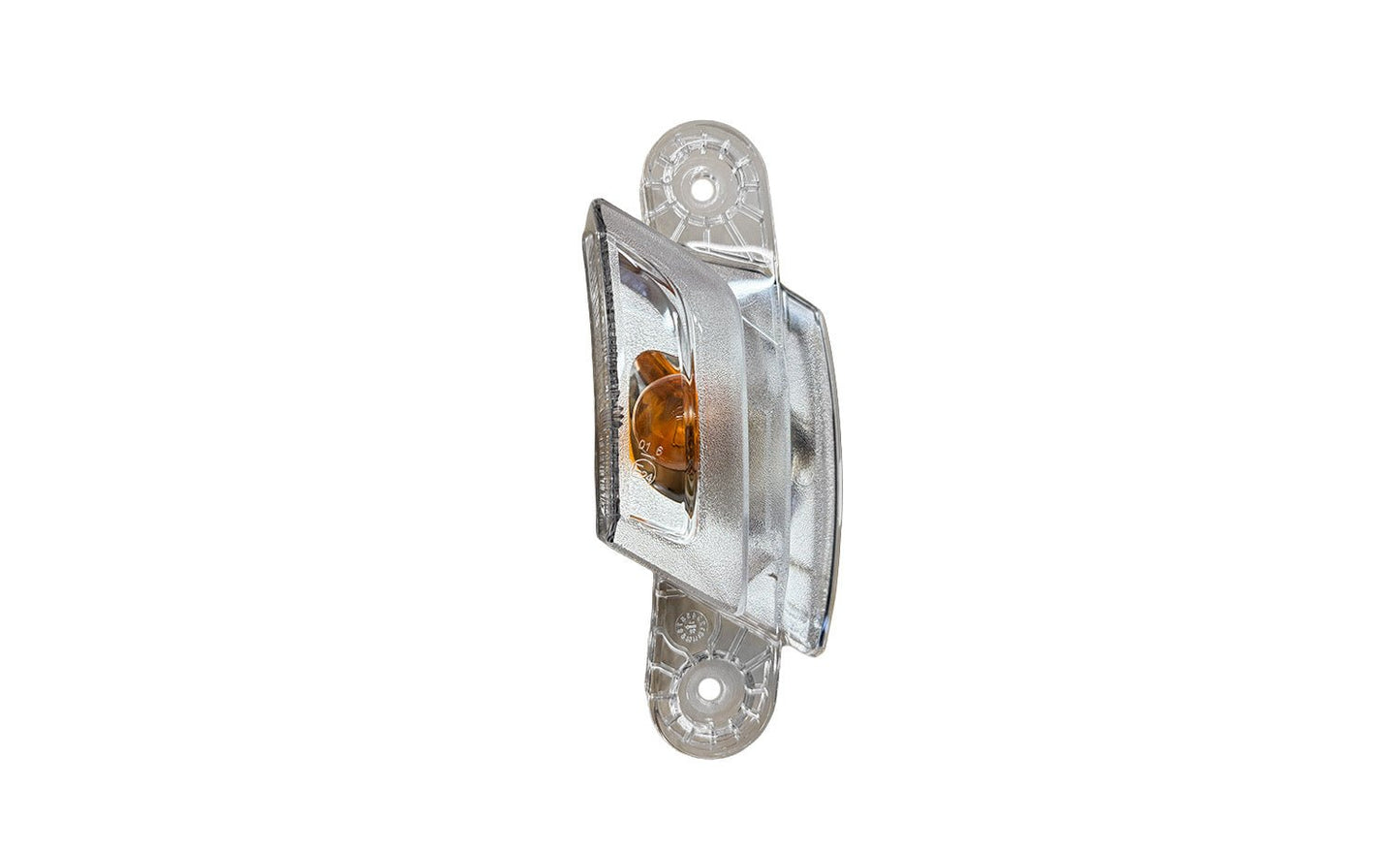 Fanale Laterale Destro Alogeno 24 V - Con Portalampada Con Lampadina (Py21W) Connettore Ellittico Su Portalampada 2 Pin Economy Quality - Daf - XF 106 - OE 1846492 - Carrozzeria Truck