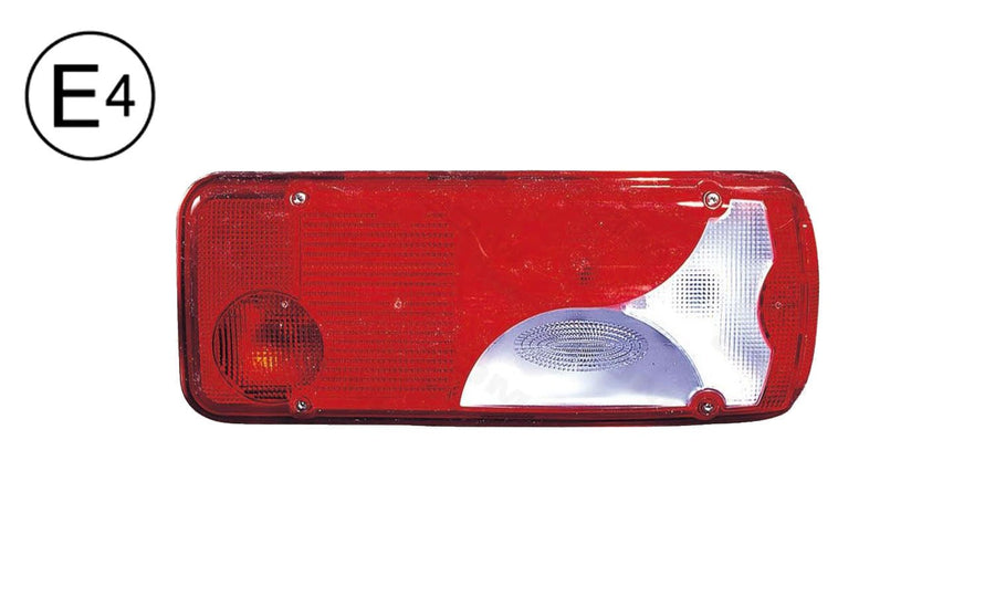Fanale Post Destro Con Connettore Laterale Con Buzzer - Man - TGS Euro 6 - OE 81252256542 - 81252256546 - 81252256547 - Carrozzeria Truck
