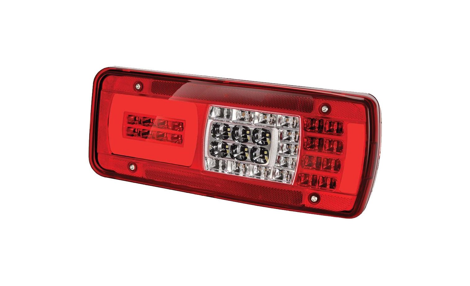 Fanale Post Destro Con Connettore Posteriore (6 Pin) Con Buzzer - Iveco - S - Way 2019 - OE 5802000772 - 5802240298 - Carrozzeria Truck