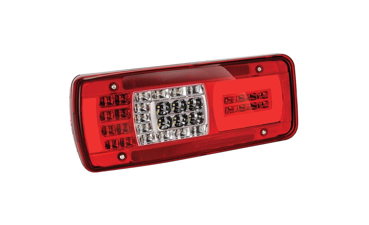 Fanale Post Sinistro Con Connettore Laterale E Luce Targa - Iveco - Stralis 2013 - OE 5802000568 - 5802240292 - Carrozzeria Truck