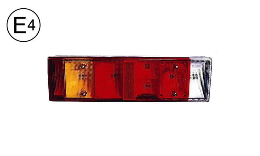 Fanale Post Sinistro Con Connettore Posteriore E Luce Targa - Iveco - Stralis 2007 - OE 504094709 - 99463243 - Carrozzeria Truck