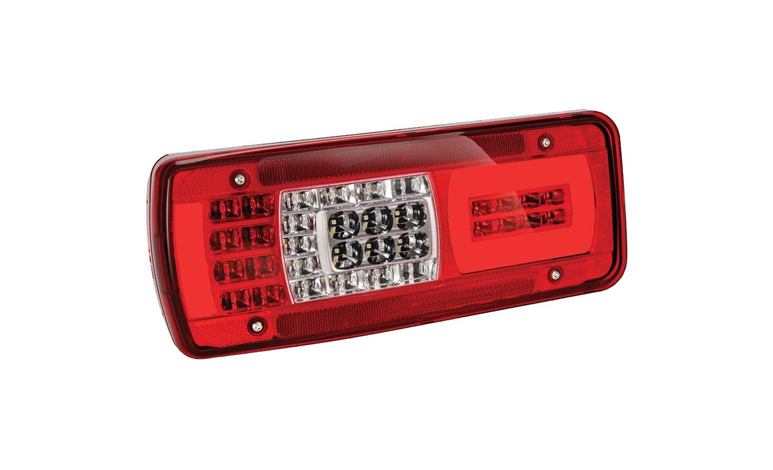 Fanale Post Sinistro Con Connettore Posteriore E Luce Targa - Iveco - Stralis 2013 - OE 5802055273 - 5802240294 - Carrozzeria Truck