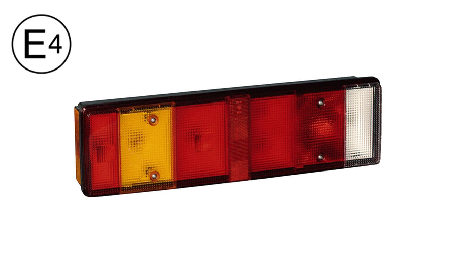 Fanale Post Sinistro Con Luce Di Posizione Laterale E Luce Targa - Daf - CF 85 Tipper Euro 5 - OE 1304789 - Carrozzeria Truck