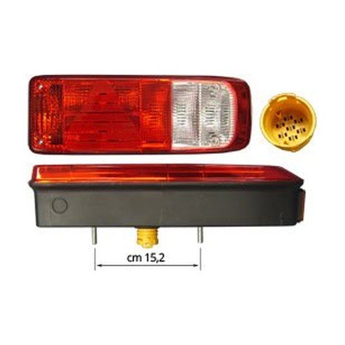 FANALE POSTERIORE lato DX 008012 - Carrozzeria Truck