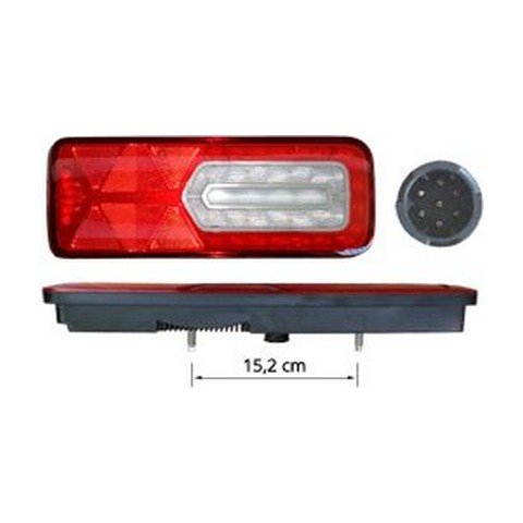 FANALE POSTERIORE lato DX 1500.00000 - Carrozzeria Truck