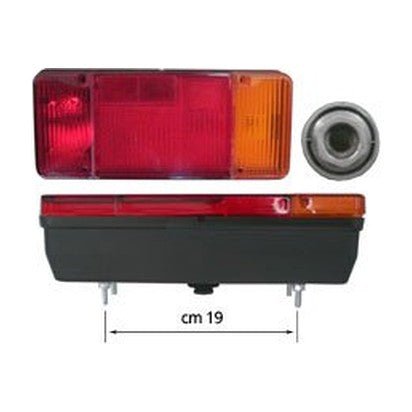 FANALE POSTERIORE lato SX 009180 - Carrozzeria Truck