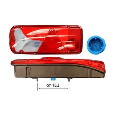 FANALE POSTERIORE lato SX 1500.00007 - Carrozzeria Truck