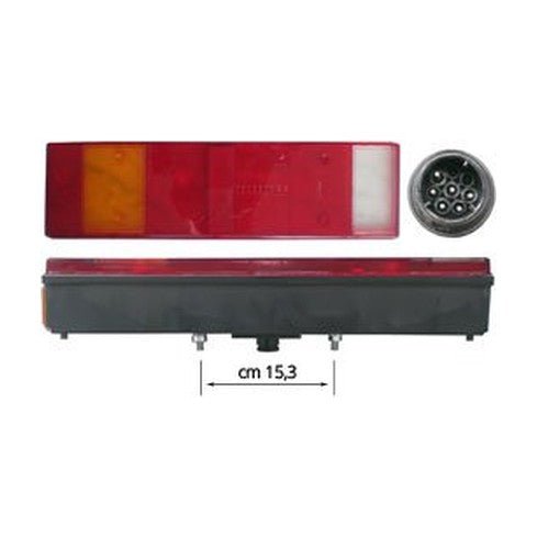 FANALE POSTERIORE per DAF 65 | 75 | 85 lato DX 1283370 1284212 1353476 - Carrozzeria Truck