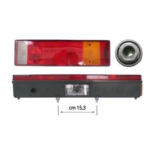 FANALE POSTERIORE per SCANIA 142 | 143 TOPLINE lato SX 1350339 - Carrozzeria Truck
