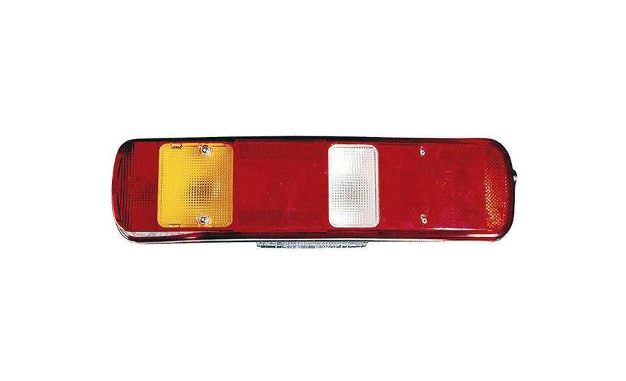 Fanale Posteriore Sinistro Con Connettore Laterale E Luce Targa Economy Quality - Volvo - FH2 - OE 20565103 - 21063887 - Carrozzeria Truck