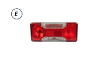 Fanale Posteriore Sinistro Omologato - Iveco - Daily City 2014 - OE 69500032 - 5801351218 - 5801631438 - Carrozzeria Truck