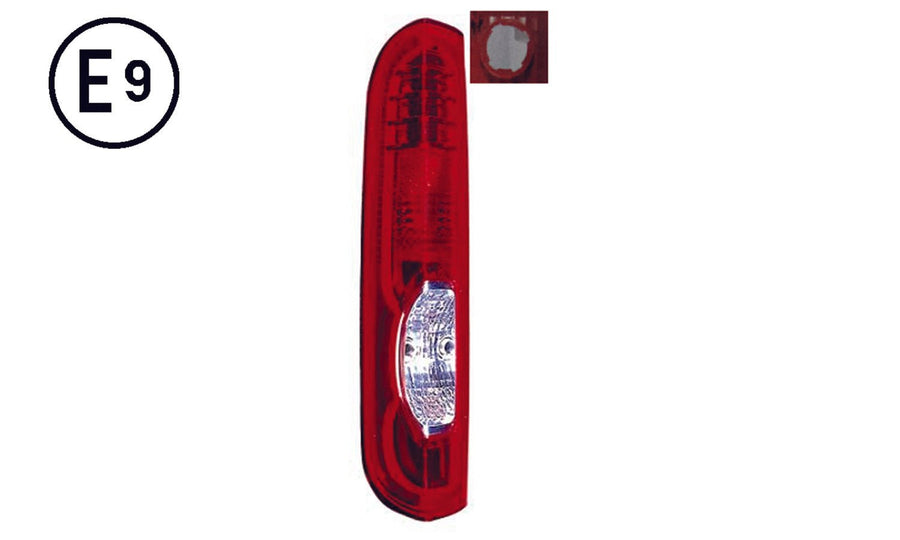 Fanale Posteriore Sinistro Senza Portalampada Omologato - Opel - Vivaro 2006 - OE 8200415250 - 4449448 - 2654500Q0A - Carrozzeria Truck