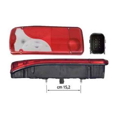 FANALE POSTERIORE SX IVECO STRALIS HI-WAY 2013 | AD/AT - 5801637182 - Carrozzeria Truck