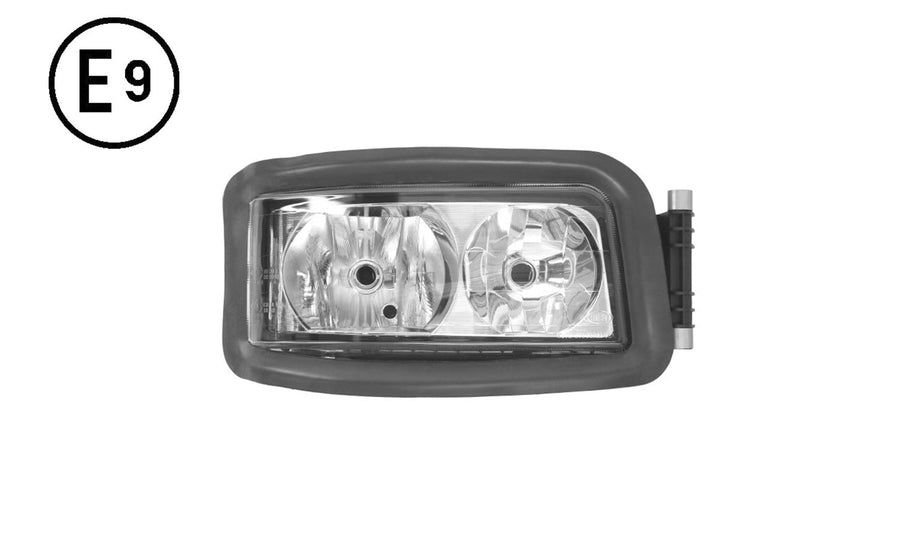 Faro Destro Elettrico Con Motore Senza Lampadina (h7 - h7) Omologato - Man - TGA LX - OE 81251016450 - 81251016579 - 81251016422 - Carrozzeria Truck