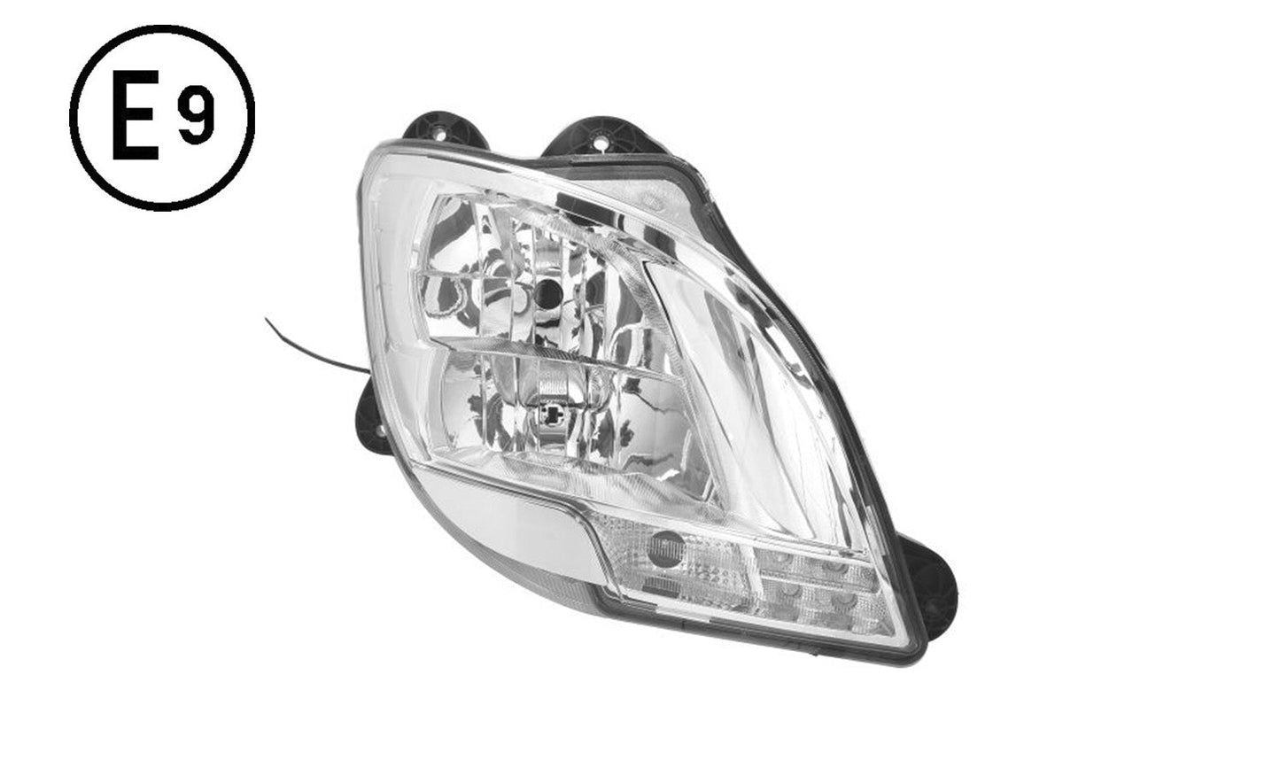 Faro Destro Elettrico Senza Motore Senza Lampadina (h7 - h1 - py21w - led) Omologato - Daf - XF 106 - OE 1939778 - Carrozzeria Truck