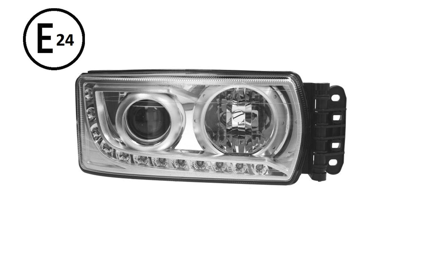 Faro Destro Manuale Con Centralina Senza Lampadina (h7 - h7 - led) Omologato - Iveco - Eurocargo 75 2016 - OE 5801745452 - Carrozzeria Truck