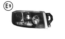 Faro Destro Manuale Nero (h7 - h15 - py21w - w5w - tipo He) Omologato - Renault - Nuovo Premium - OE 7421554759 - Carrozzeria Truck