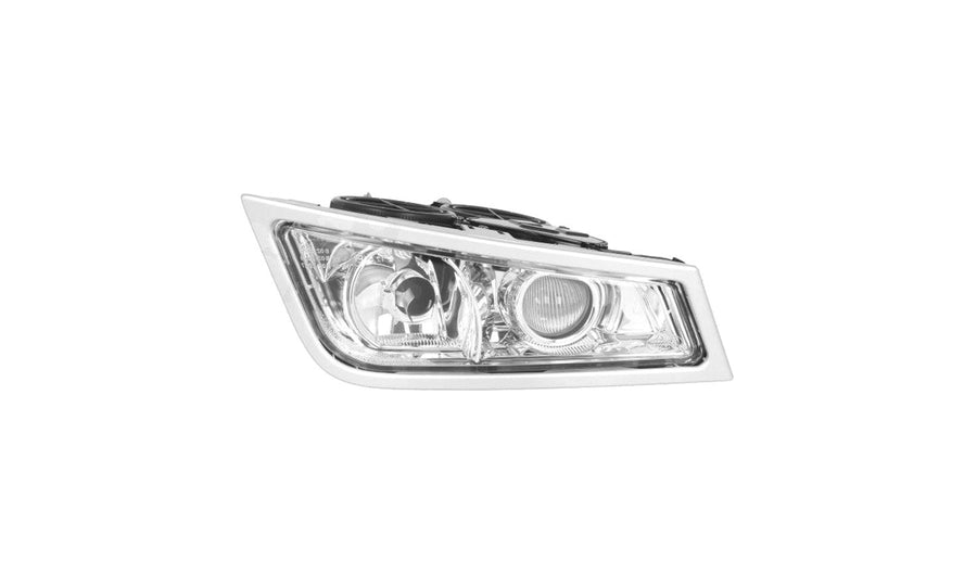 Faro Fendinebbia Destro Base Cromata Con Luce Supplementare Senza Lampadina (H3 - H7) - Volvo - FH3 - OE 21297913 - 21035693 - Carrozzeria Truck