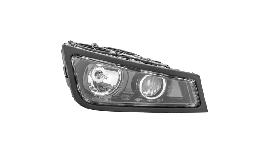 Faro Fendinebbia Destro Base Nera Con Luce Profondita Senza Lampadina (H3 - H3) - Volvo - FH3 - OE 21297906 - Carrozzeria Truck