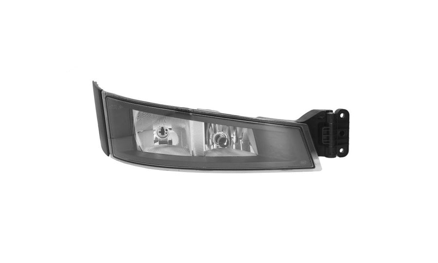 Faro Fendinebbia Destro Base Nera Cornice Nera Con Luce Profondita Senza Lampadina (H7 - H1) - Volvo - FH4 - OE 21221157 - 22332598 - Carrozzeria Truck