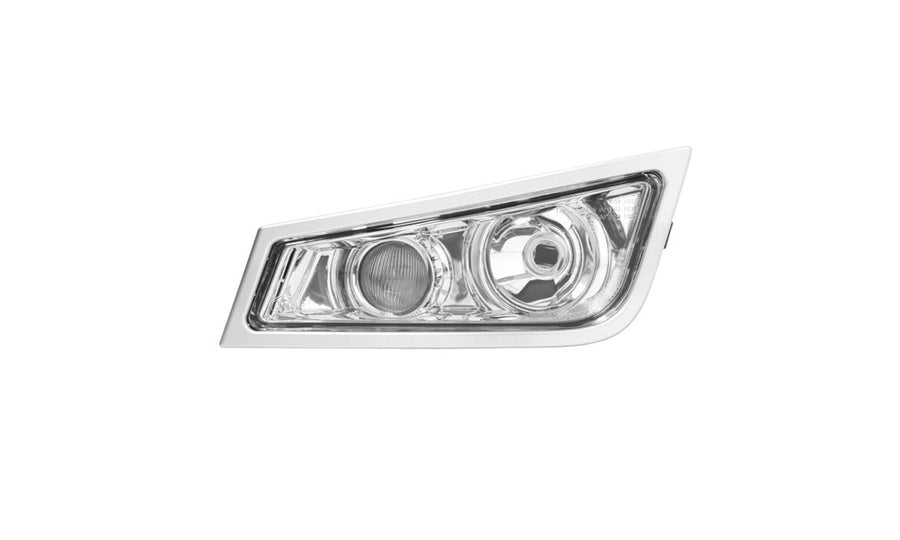 Faro Fendinebbia Sinistro Base Cromata Con Luce Profondita Senza Lampadina (H3 - H3) - Volvo - FH3 - OE 21297918 - Carrozzeria Truck