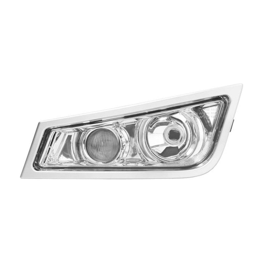 Faro Fendinebbia Sinistro Base Cromata Con Luce Profondita Senza Lampadina (H3-H3) - Volvo - FH3 - OE 21297918 - Carrozzeria Truck