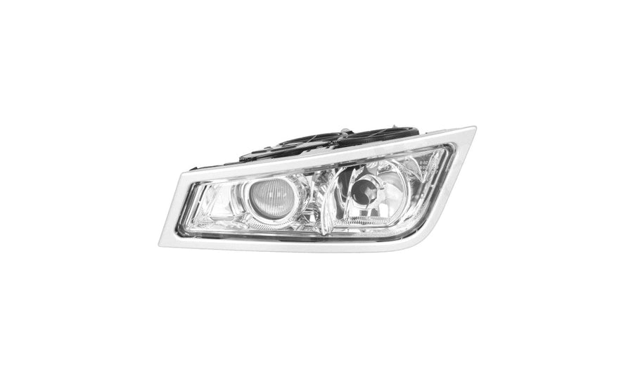 Faro Fendinebbia Sinistro Base Cromata Con Luce Supplementare Senza Lampadina (H3 - H7) - Volvo - FH3 - OE 21297914 - 21035694 - Carrozzeria Truck
