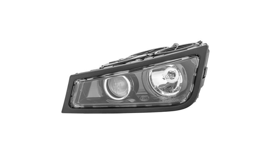Faro Fendinebbia Sinistro Base Nera Con Luce Profondita Senza Lampadina (H3 - H3) - Volvo - FH3 - OE 21297908 - Carrozzeria Truck