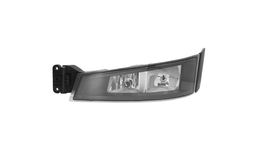 Faro Fendinebbia Sinistro Base Nera Cornice Nera Con Luce Profondita Senza Lampadina (H7 - H1) - Volvo - FH4 - OE 21221158 - 22332600 - Carrozzeria Truck