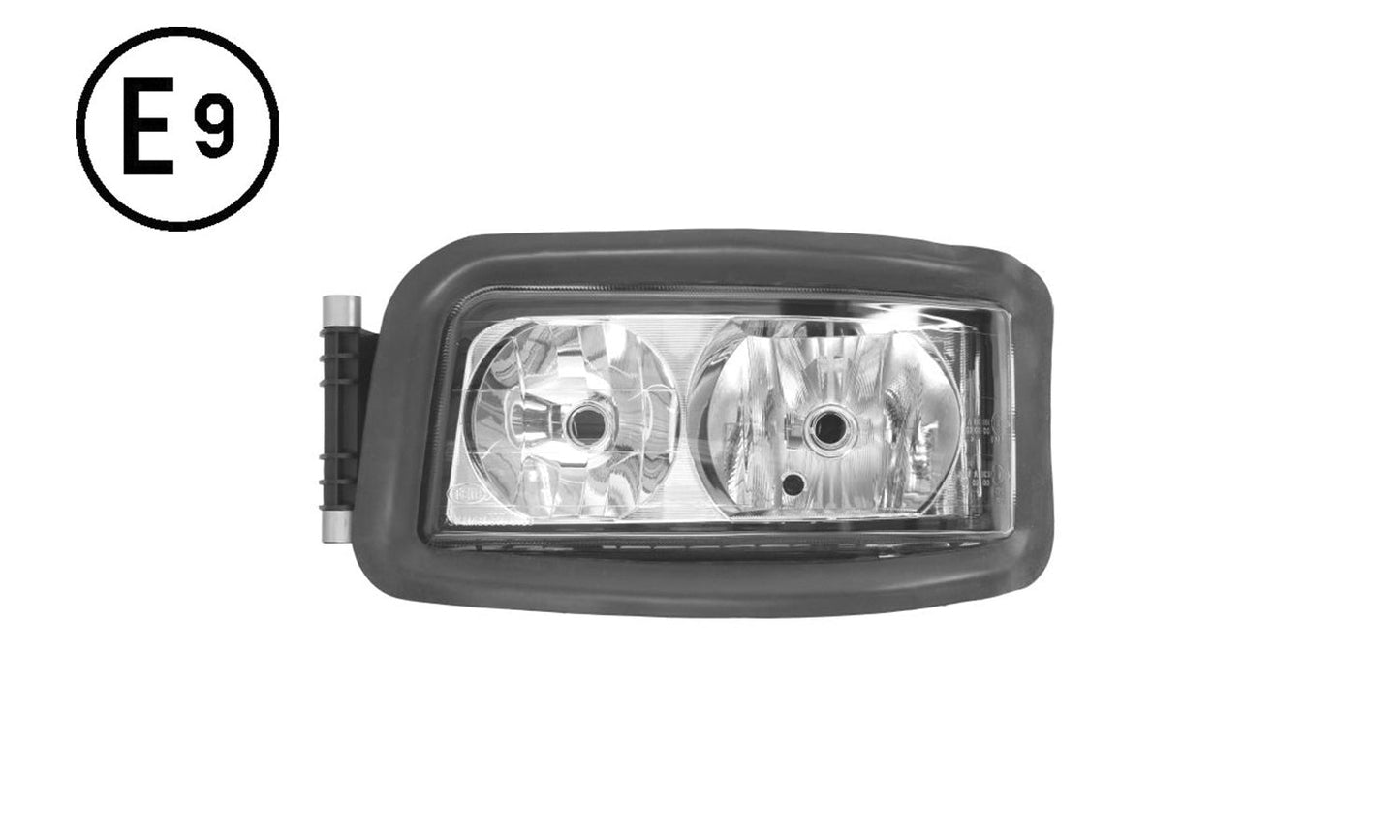 Faro Sinistro Elettrico Con Motore Senza Lampadina (h7 - h7 - w5w) Omologato - Man - TGA LX - OE 81251016451 - 81251016580 - 81251016421 - Carrozzeria Truck